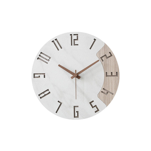 Japanese Style Wooden Silent Wall Clock – Minimalist & Zen Design