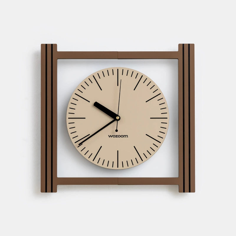 Gullei Artistic Minimalist Silent Wall Clock - Eco-Friendly Design