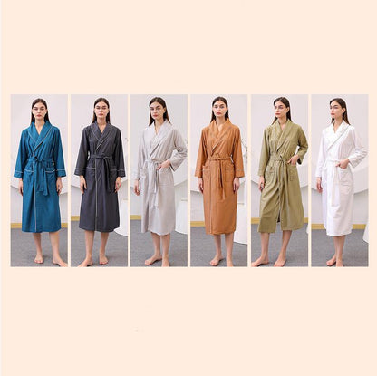 100% Premium Polyester Nightgown Robe Set