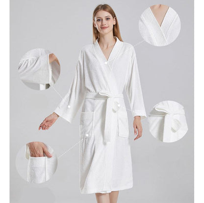 Couple's Matching Long Bathrobe Set for 2