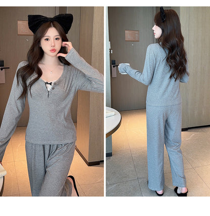 3-Piece Outdoor Pajamas Set, Pure Cotton