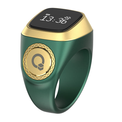 Tasbeeh Counter Prayer Reminder Smart Ring for Men