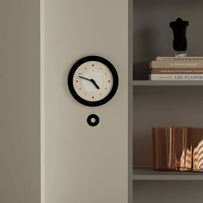 3D Pendulum Silent Wall Clock — 30×30 cm (Acrylic)