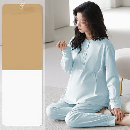Long Sleeve Maternity Sleepwear Set
