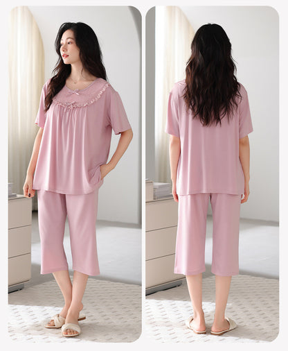 Padded Bra Modal Pajama Set