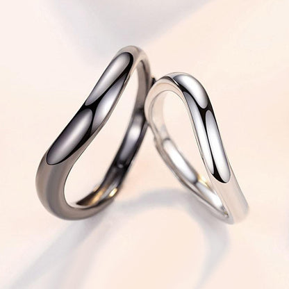 Personalized Wedding Anniversary Rings for Couples