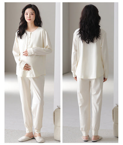 Long Sleeve Maternity Sleepwear Set