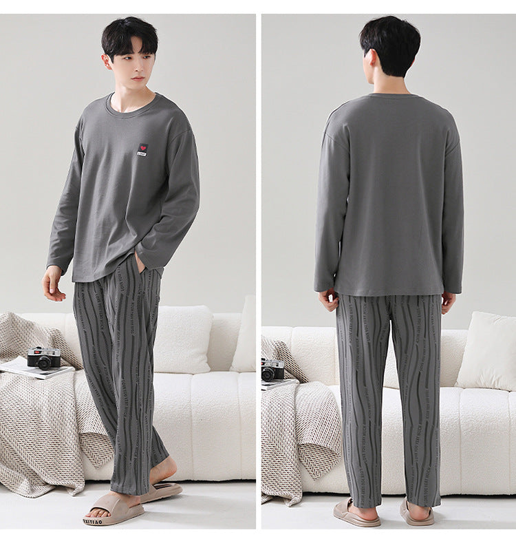 Pure Cotton Soft Pajamas Set for Men and Women