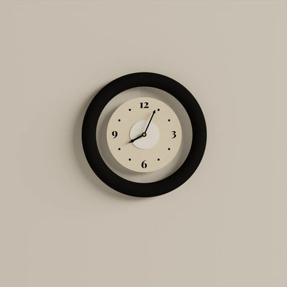Unique Design Analog Silent Wall Clock — 35×35 cm (Acrylic)
