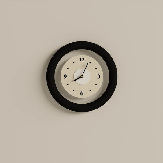 Unique Design Analog Silent Wall Clock — 35×35 cm (Acrylic)