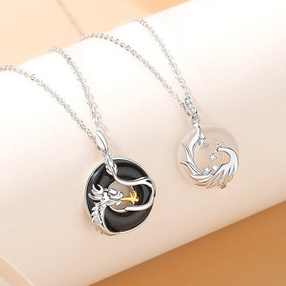 Dragon & Phoenix Couple Necklaces (His & Hers)
