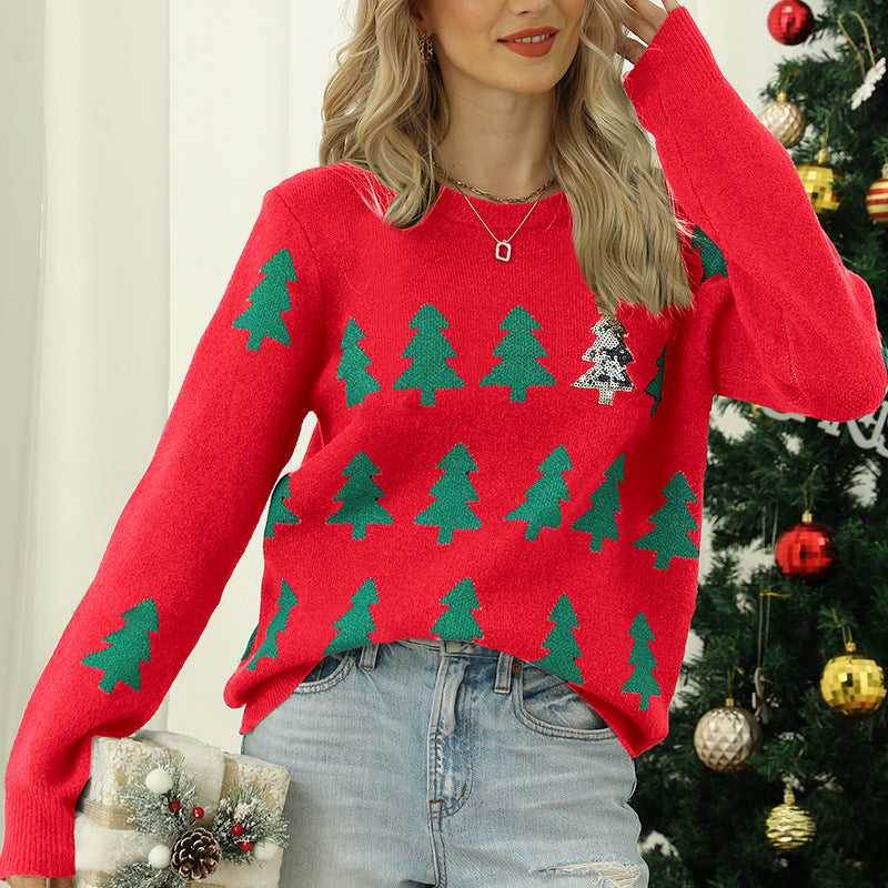 Ladies Cute Christmas Jumper Xmas Sweatshirt