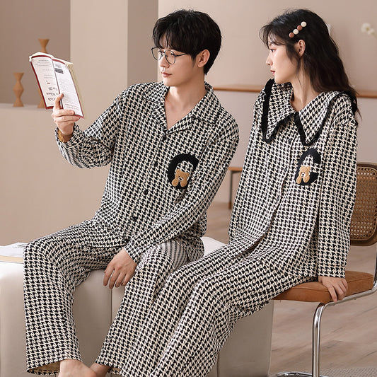 Matching Couples Sleepwear Set 100% Cotton