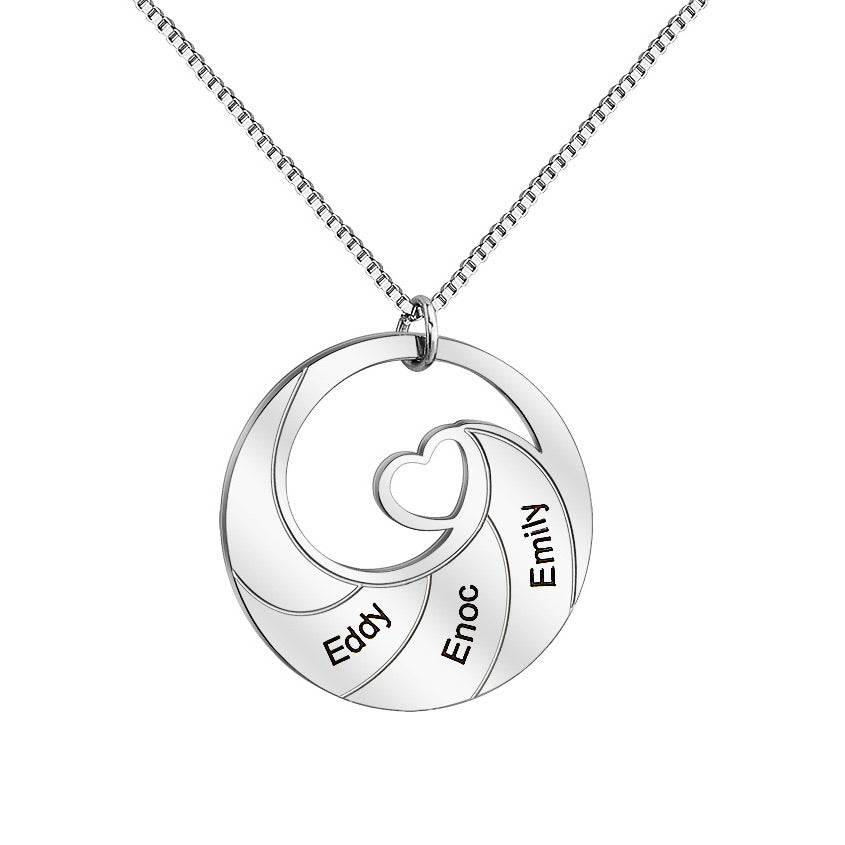 Family Name Pendant Necklace