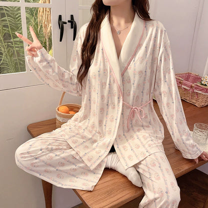 Comfortable Floral Maternity PJs