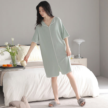 Cute One-Piece Soft Pajama for Women - 100% Model