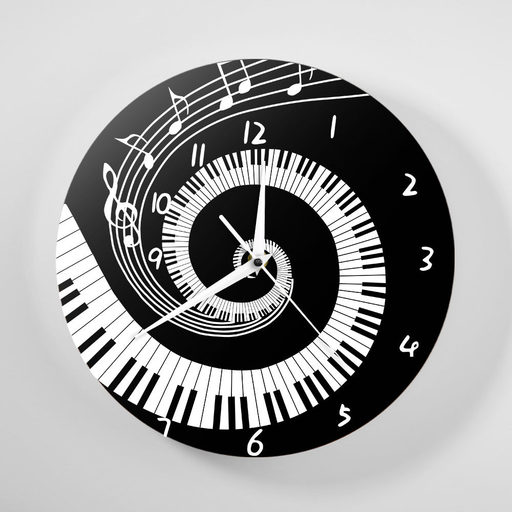 Gullei™ Wall Deco Clock Gift for Pianist