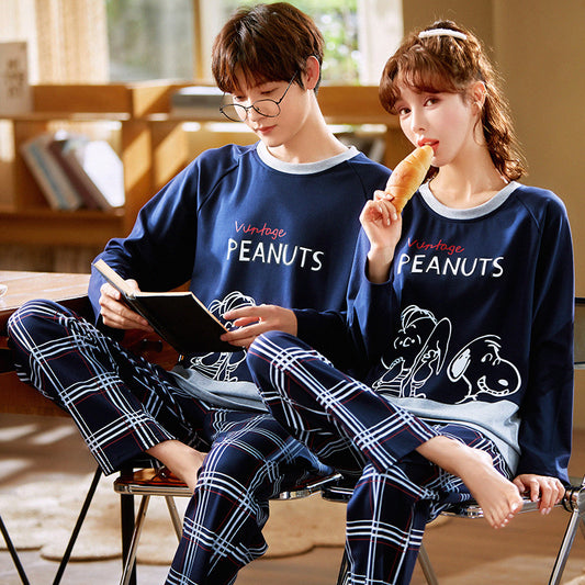 Cute Matching Cotton PJs for Girls and Guys