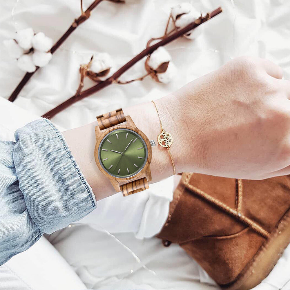 Wooden Couple Watches Gift Set for Two