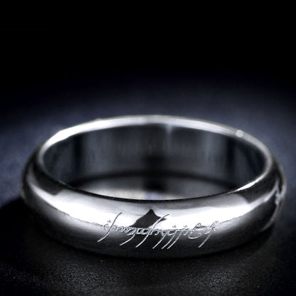 Lord of the Rings inspired Personalized Promise Ring