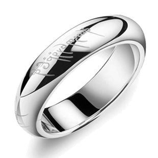 Lord of the Rings inspired Personalized Promise Ring