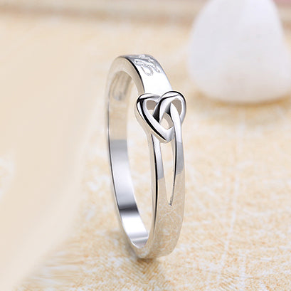 Custom Engraved Promise Ring for Her Sterling Silver 4mm