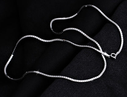 Sterling Silver Mens Chain Christmas Gift for Boyfriend