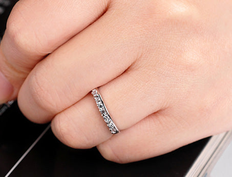 1.8 Carat Lab Diamond Ring for Her - Solid Sterling Silver
