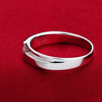 Marriage Ring for Men with Custom Names 4mm