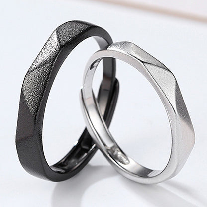 Engraved Relationship Promise Rings for Couples