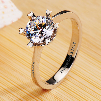 1.2 Carat Solitaire Diamond Engagement Ring