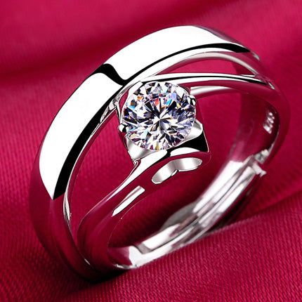 Customized Matching Wedding Rings for Couples