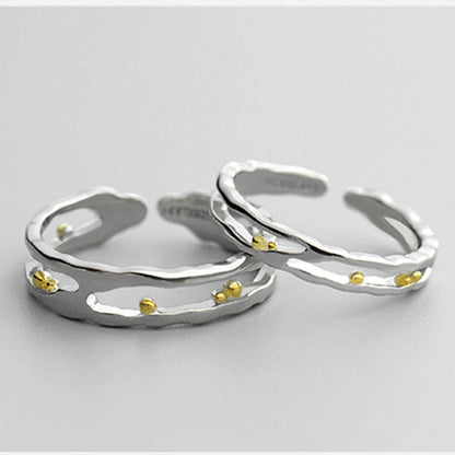 His and Hers Promise Rings (Adjustable Size)