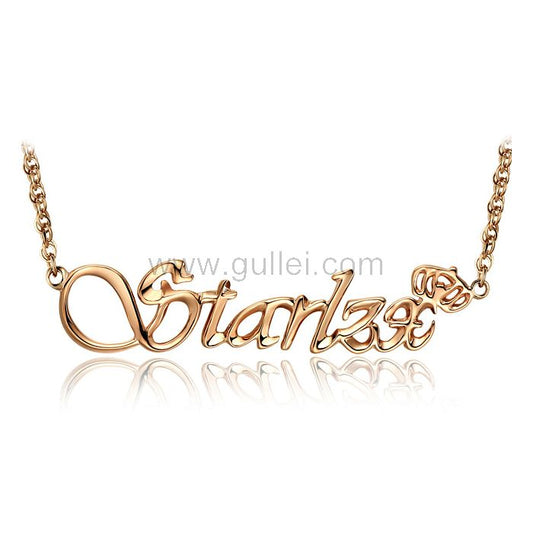 Crown Custom Name Necklace Birthday Gift for Her