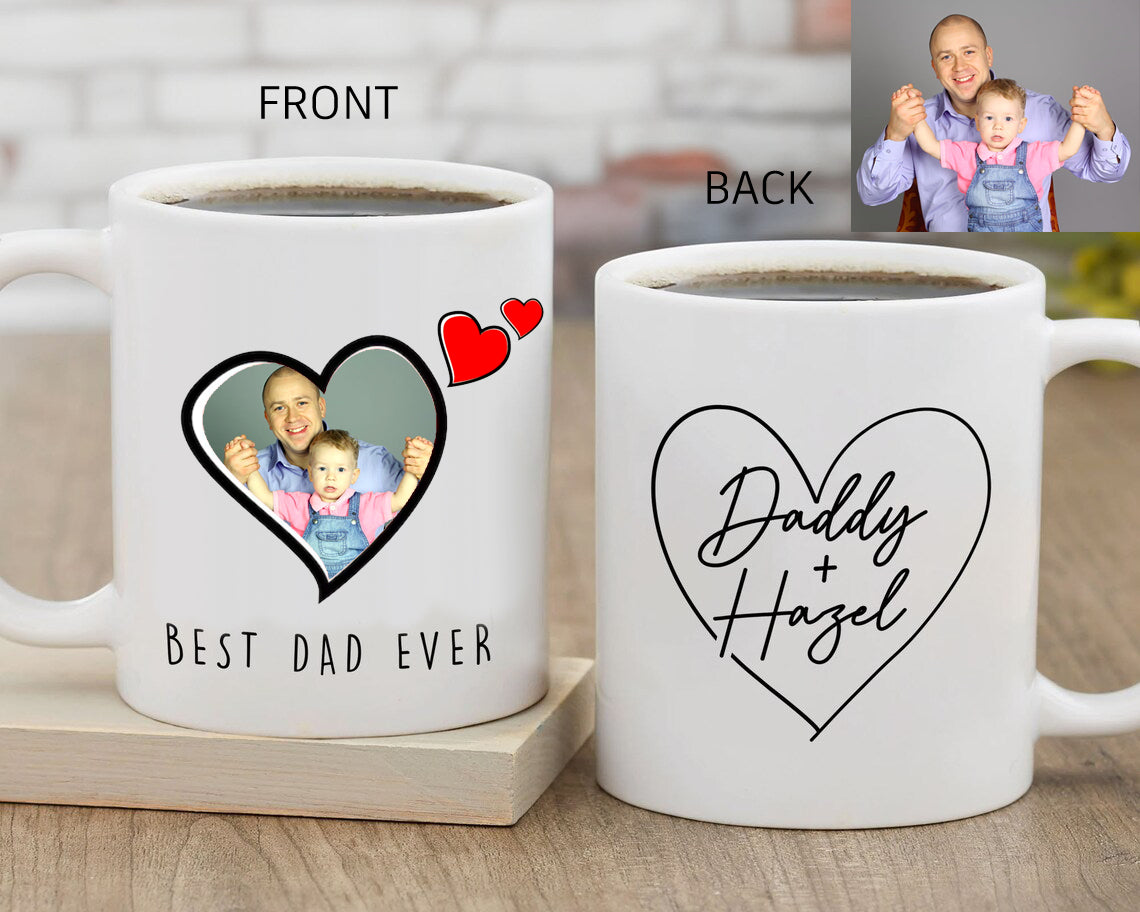 Gullei™ Coffee Mug with Custom Photo and Names