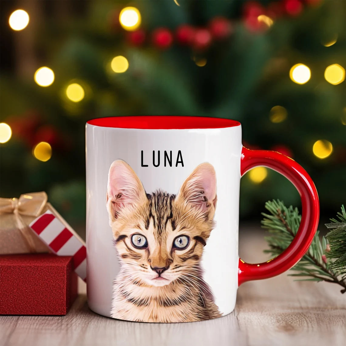 Gullei™ Custom Pet Photo Coffee Cup