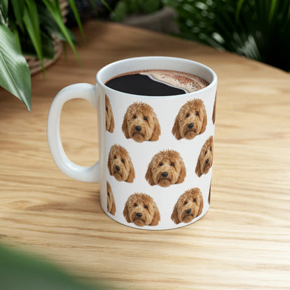 Gullei™ Personalized Pet Face Pattern Coffee Mug