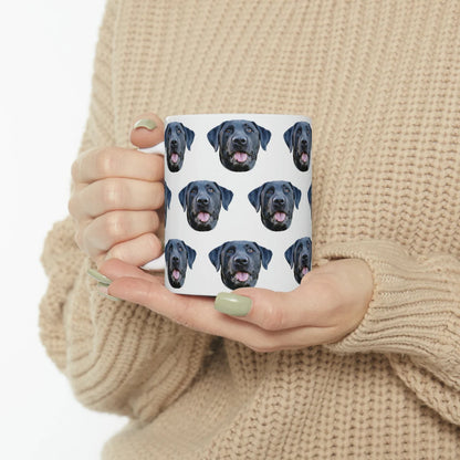 Gullei™ Personalized Pet Face Pattern Coffee Mug