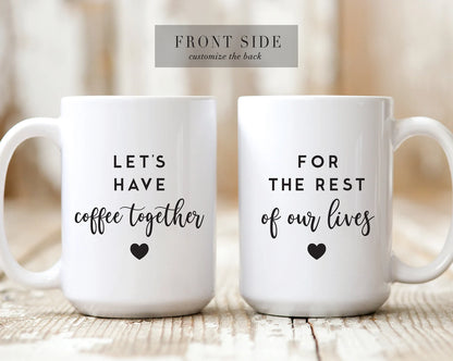 Customized Coffee Mugs Set for Couples