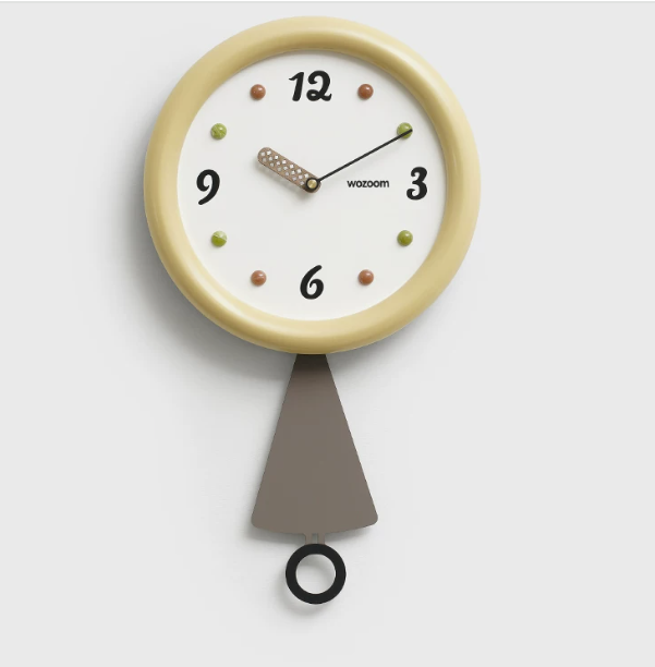 Gullei Artistic Silent Wall Clock - Eco-Friendly, Contemporary Design