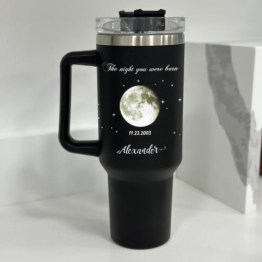 Gullei™ Personalized Moon Phase Special Date Tumbler