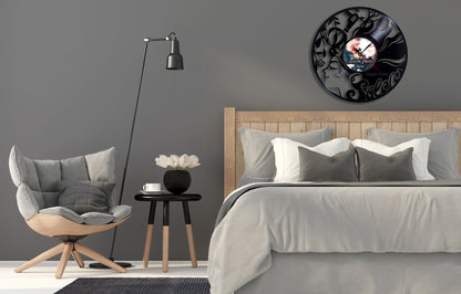 Personalized Salon Silent Wall Clock with Custom Photo & Name