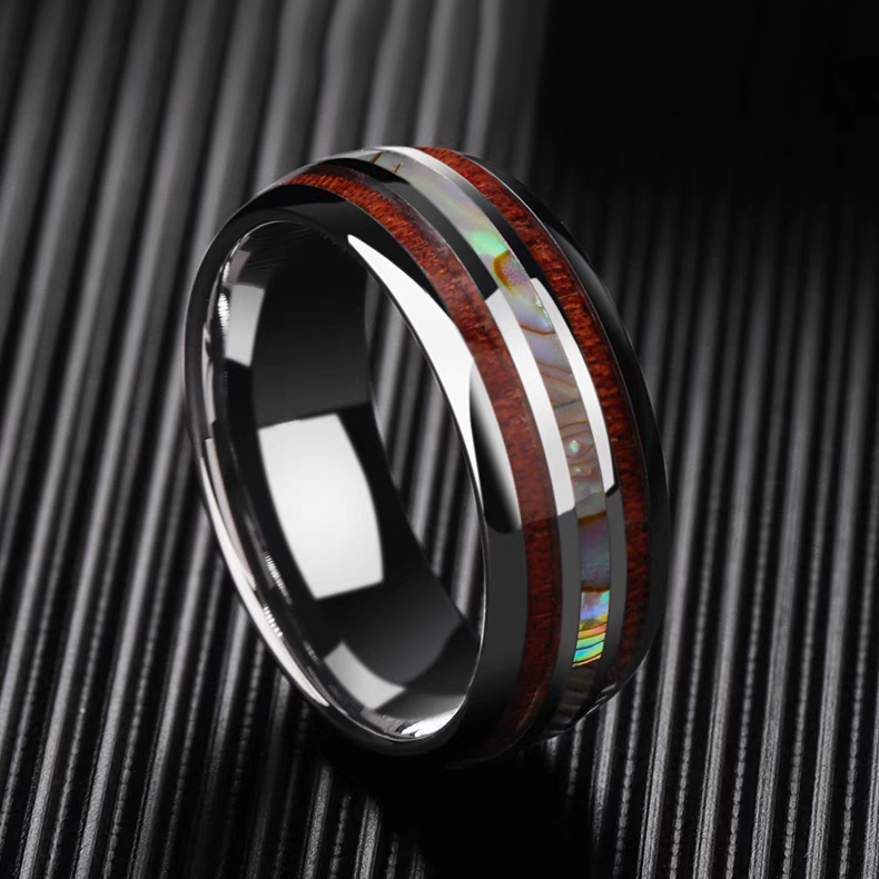 Custom Guys Wedding Band Tungsten