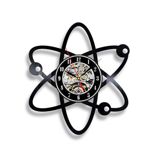 Gift for Scientist Physicist Vinyl Record Clock Gullei.com