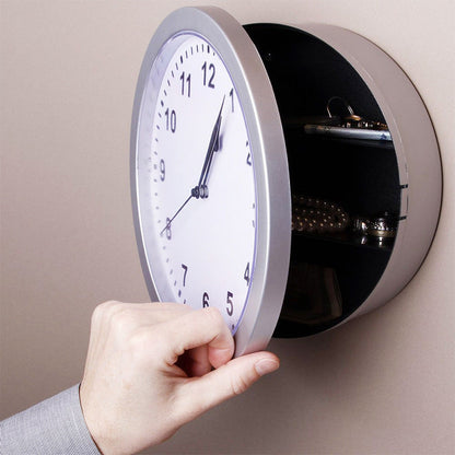 Hidden Safe Silent Wall Deco Clock