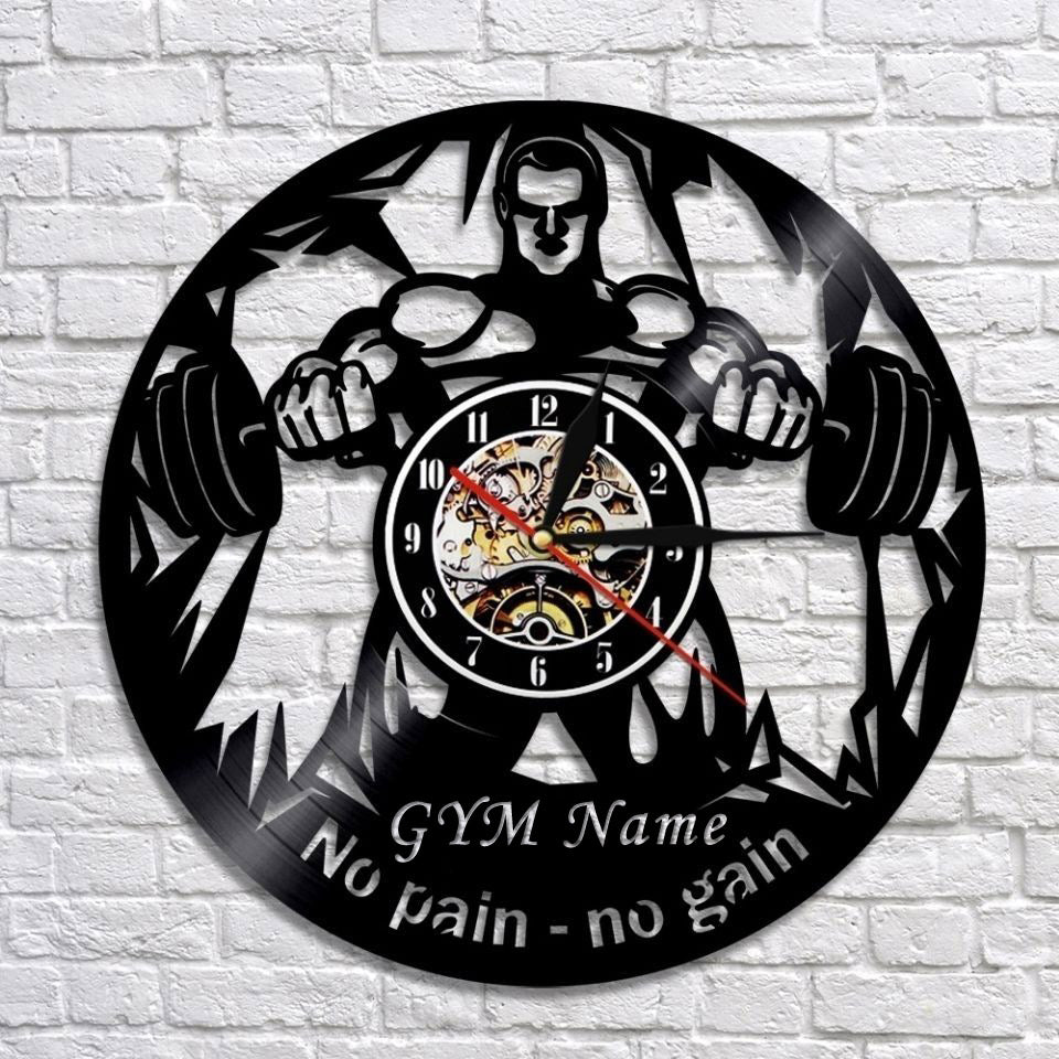 Gift for Instructor Gym Owner Wall Clock Gullei.com