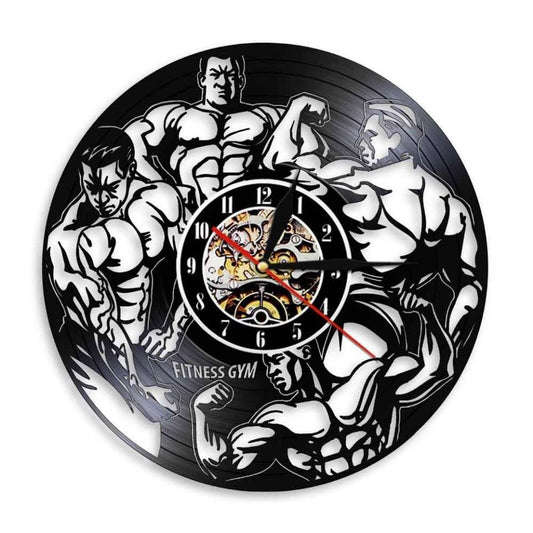 Wall Decoration Clock Gift for Gym Owner Gullei.com