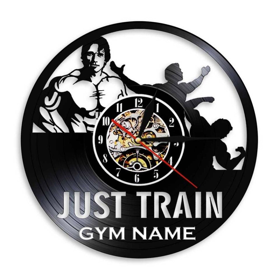 Wall Clock Gift for Gym Owner and Instructor Gullei.com