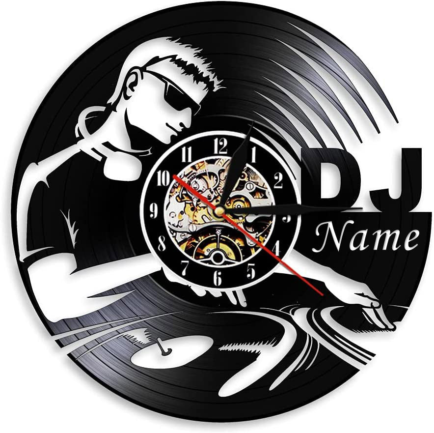 Best Gift for DJ Lp Record Wall Clock Gullei.com