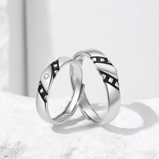 Engravable Matching Rings Set for Couples Gullei.com